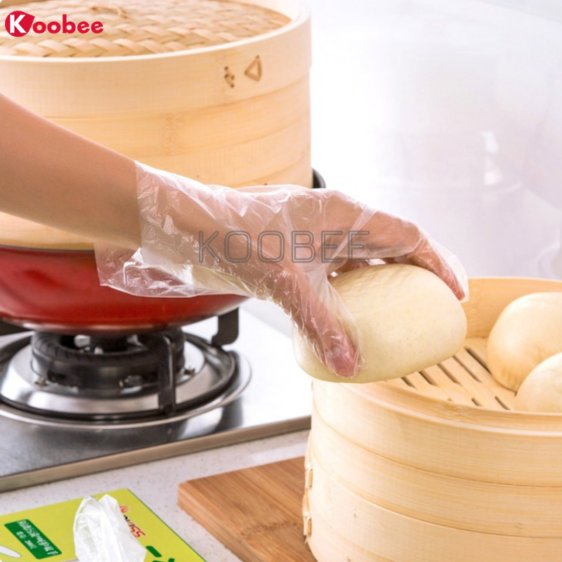 Hộp Găng Tay Dùng Một Lần Siêu Dai Tiện Dụng KooBee