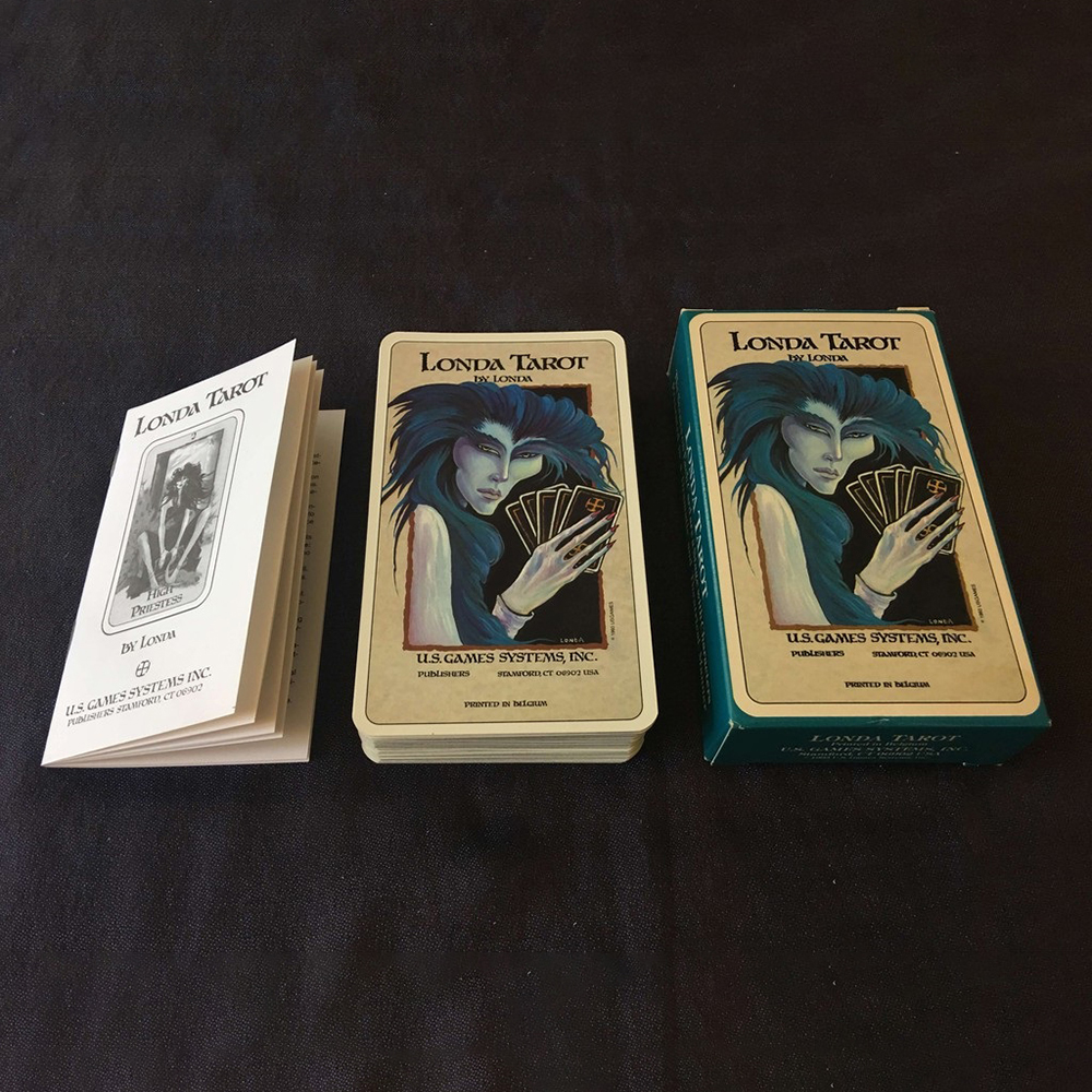 Bài Tarot Tặng Đá Đẹp Londa 78 Lá Bài Size Gốc Tặng Đá Thanh Tẩy