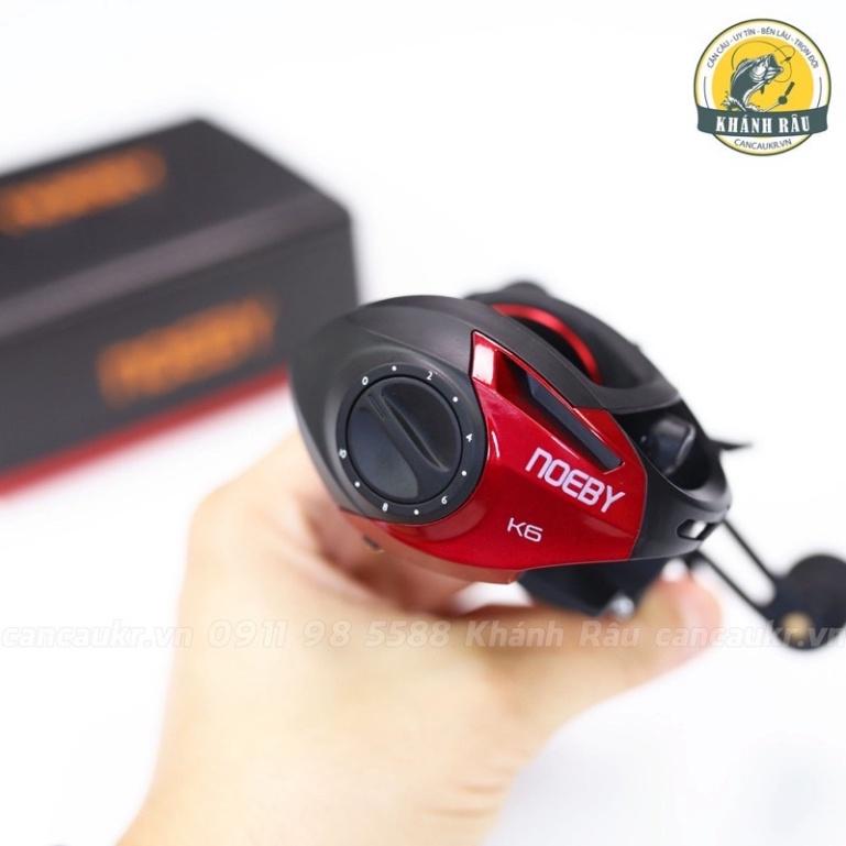 Máy câu ngang tay trái noeby leisure k7 chính hãng máy quay rất êm và mượt