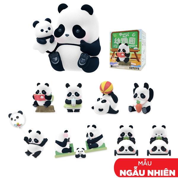 Đồ Chơi Mô Hình Panda Roll Kindergarten - 52Toys (Mẫu Bên Trong Là Ngẫu Nhiên)
