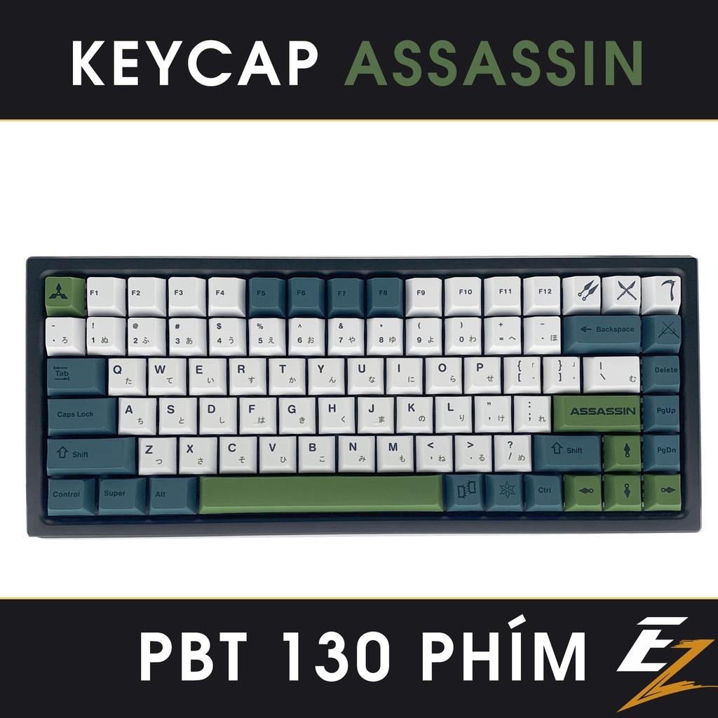 Keycap Cho Bàn Phím Cơ Assassin Thick PBT Cherry Profile 134 Phím