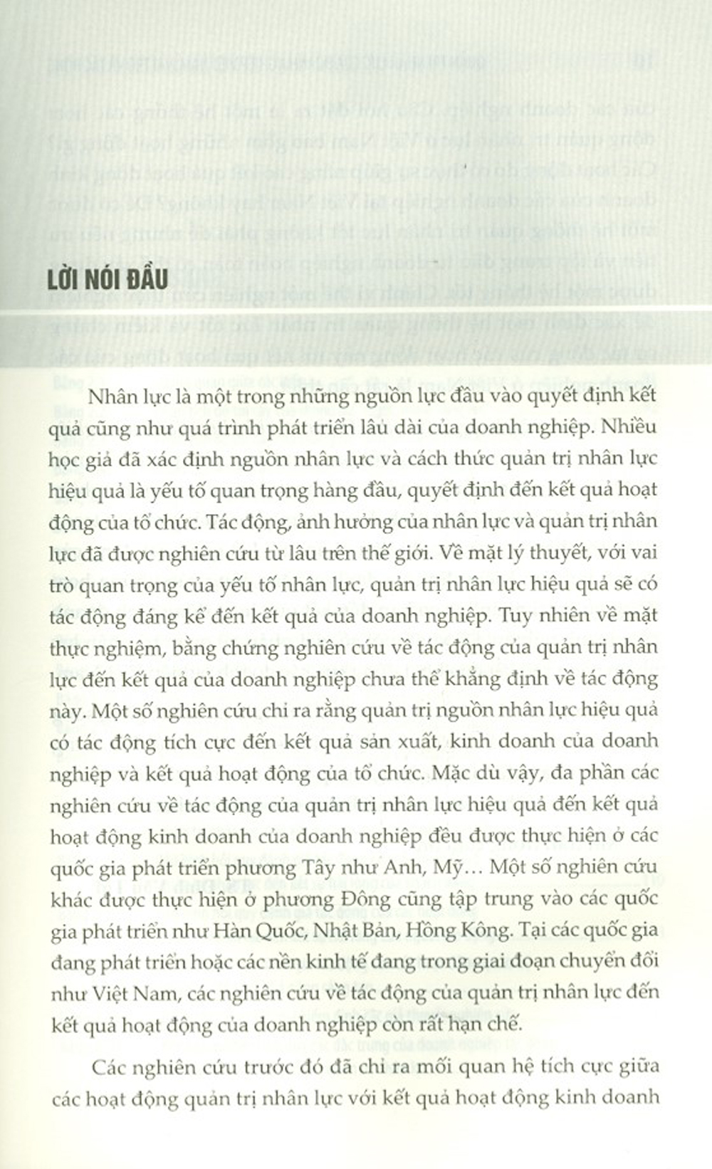 Quản Trị Nhân Lực Của Doanh Nghiệp Việt Nam - Vai Trò Và Tác Động