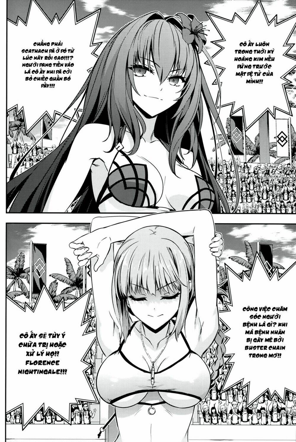 bóng chuyền bãi biển hoành tráng nhất chaldea - in oceanus [jikanfs x t.k translation team] chapter 1 19
