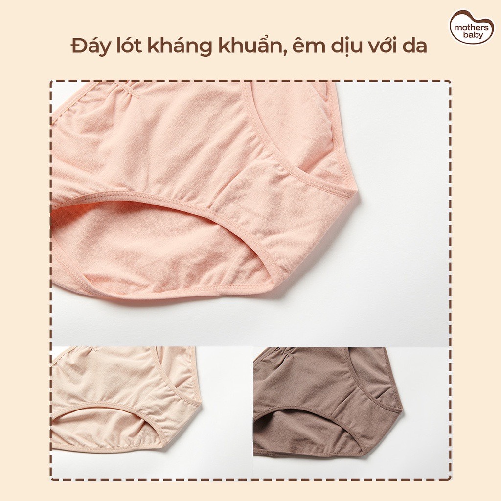 Quần Lót Bầu Sau Sinh Chất Liệu Cotton Nhẹ, Thoáng, Mát - Thương Hiệu Mothersbaby Hàn Quốc