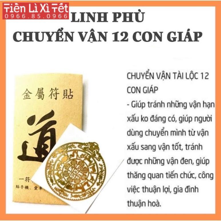 COMBO 4 PHÉP LINH PHÙ PHONG THUỶ
