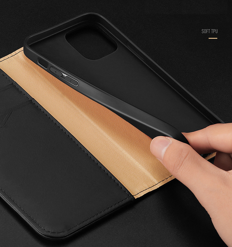 Bao da Dux Ducis Hivo Series dành cho iPhone 13 Pro Max - hàng chính hãng