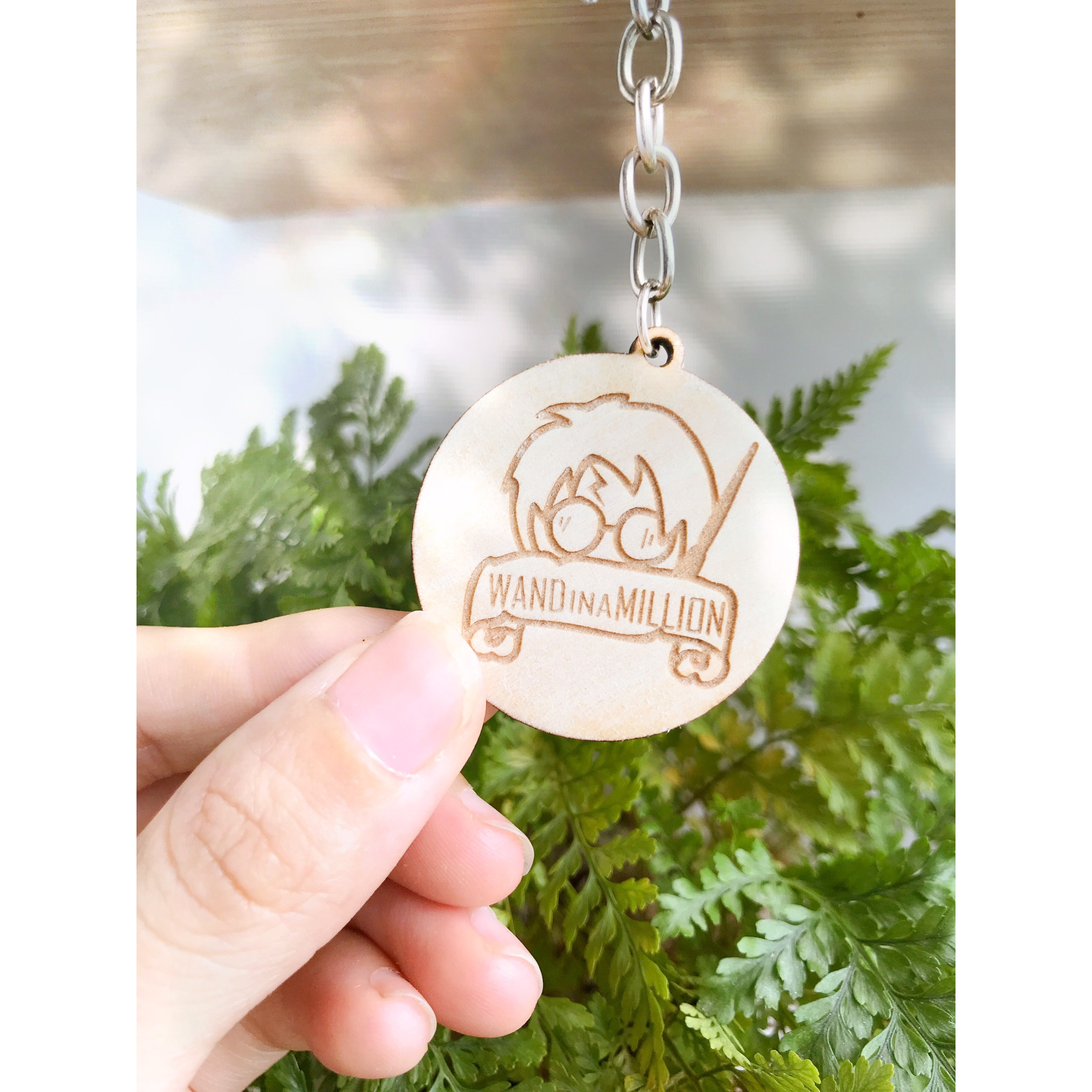 MÓC KHÓA GỖ HARRY POTTER