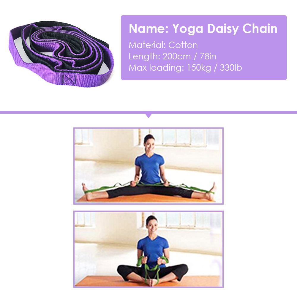 Dây Yoga Daisy Chains cho các bài tập yoga trên không, võng yoga, đu và kéo giãn.