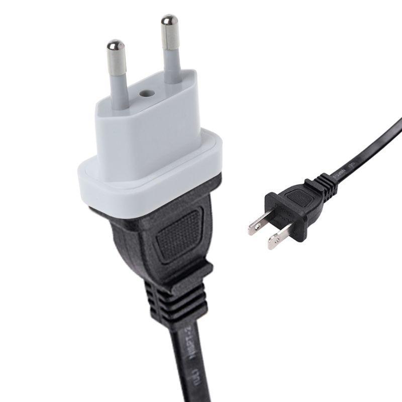 Phích Cắm Chuyển Đổi Từ Đầu US Sang EU 4.0mm Tiện Dụng