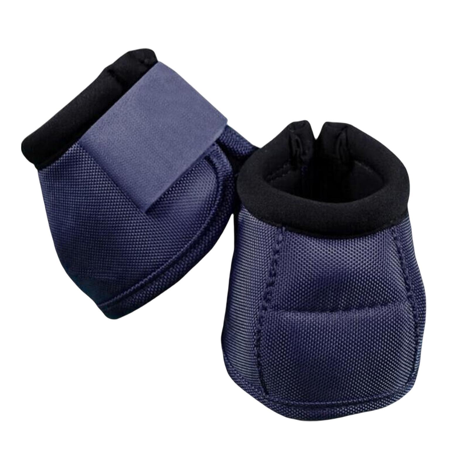 Horse Bell Boots Protector Guard Bowl Shock Absorbing Hoof Boot