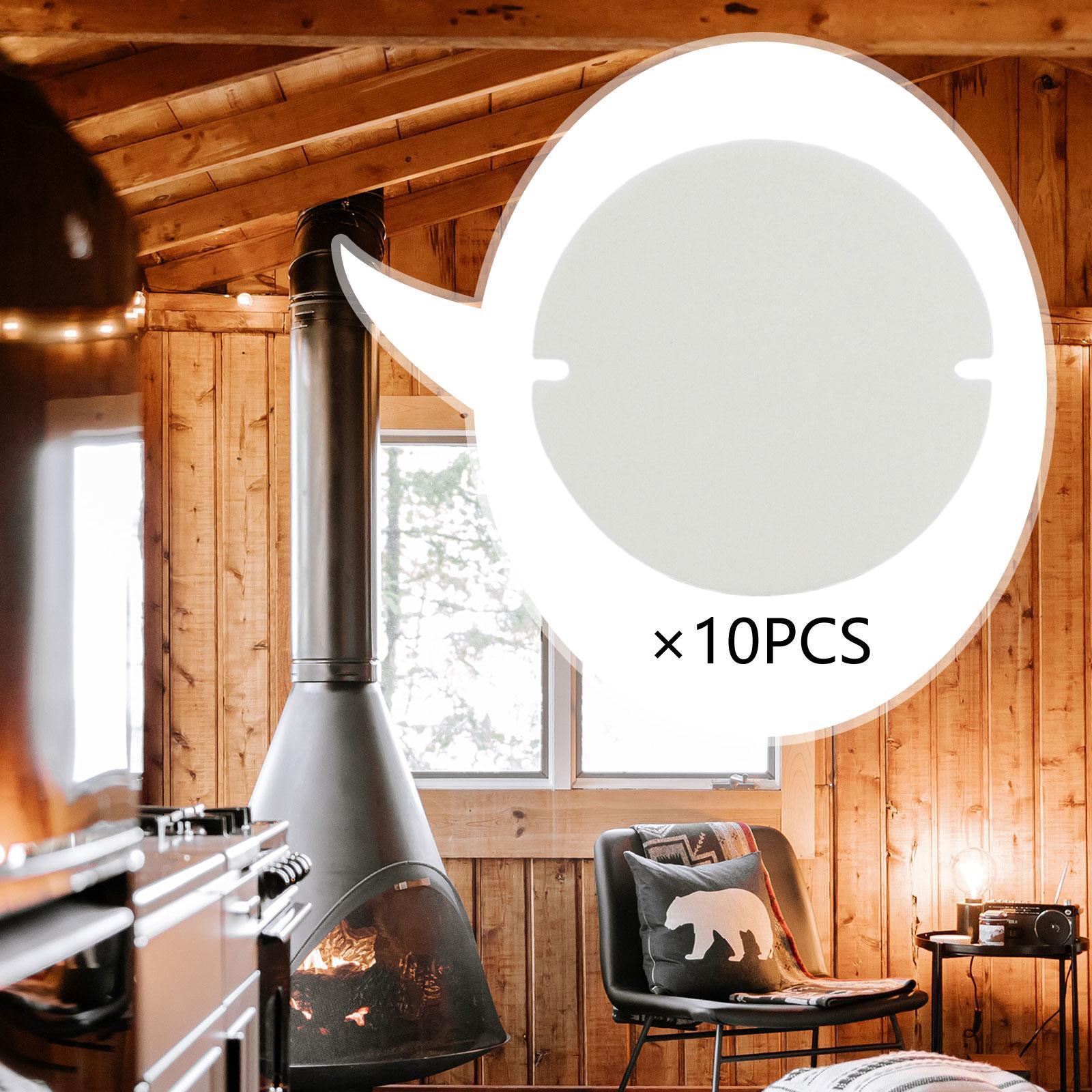 10x Pipe Heat Insulation Mat Easy to Use High Temperature Gasket Paper