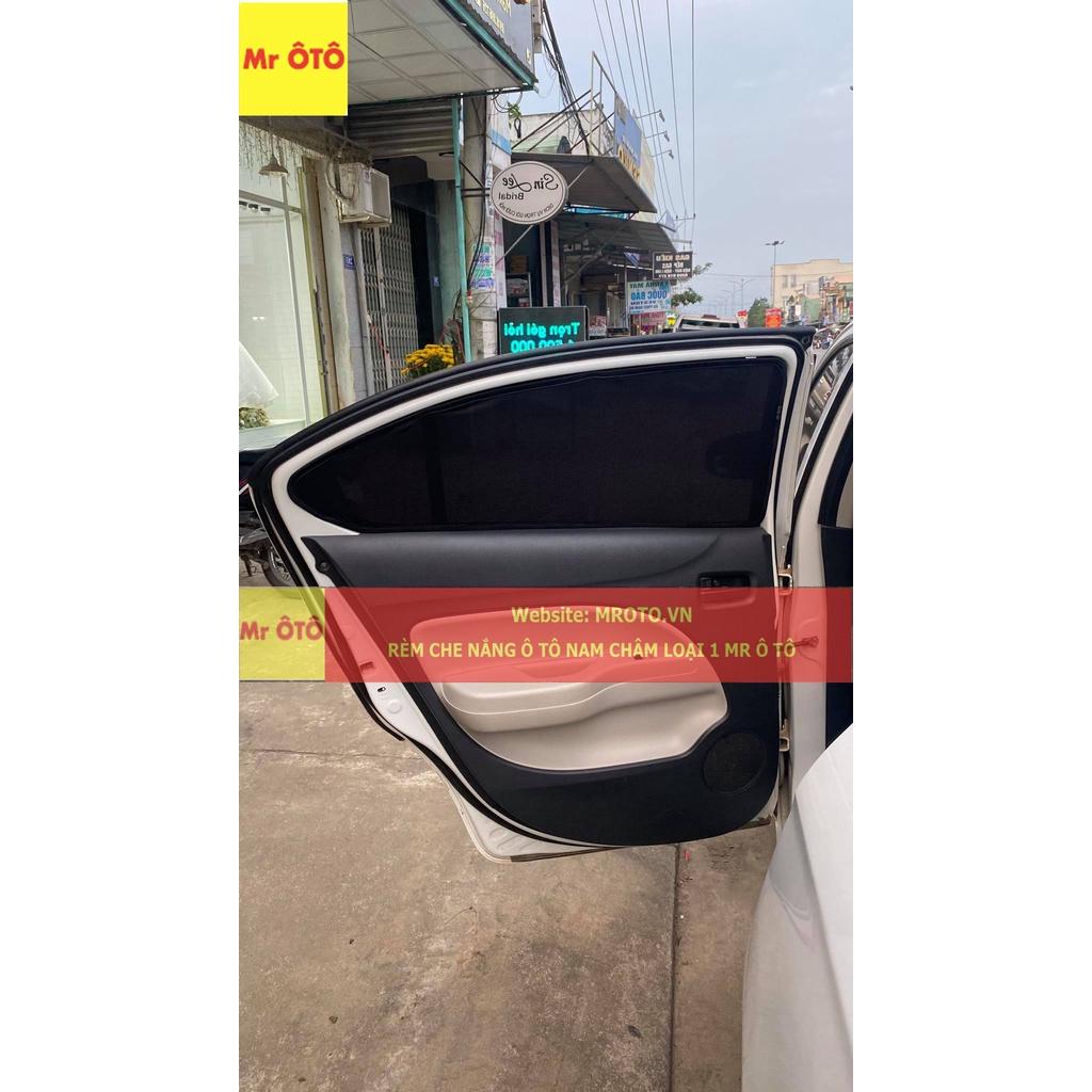 Rèm Che Nắng Xe Mitsubishi Attrage Loại 1. Cam Kết Vải Dày, Chuẩn Khít Theo Xe