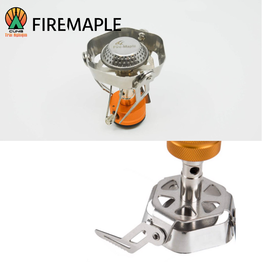 Bếp Gas Dã Ngoại Điều Áp Mini Chuyên Dụng Fire Maple Ngoài Trời Nhỏ Gọn Di Động FMS-126