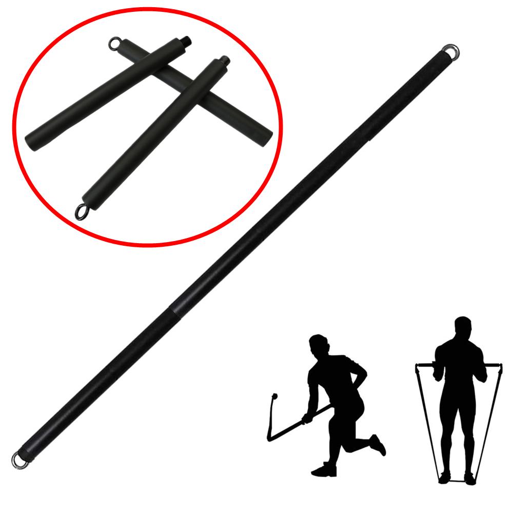 Thanh tập luyện phù hợp với tất cả các dải điện trở với clip băng tay di động thanh tập thể dục cho tập thể dục tập thể dục tại nhà Color: bar and 250lbs-19pcs