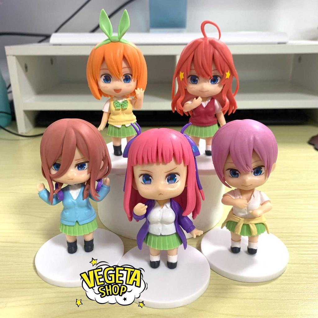 Mô hình Nhà có 5 nàng dâu - Gotoubun no Hanayome - Ichika Nino Miku Yotsuba Itsuki - Nhà có năm nàng dâu - Cao 10~11cm