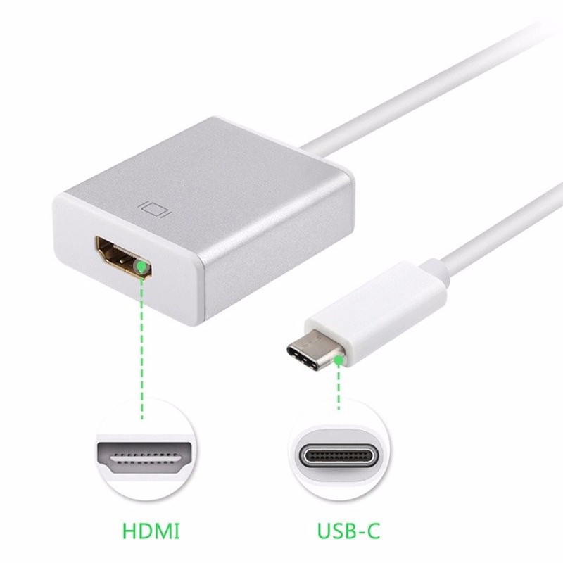 Cáp Chuyển Đổi, Cáp Chuyển USB 3.1 TYPE C ra HDMI Siêu Nét, Tốc Độ Cao