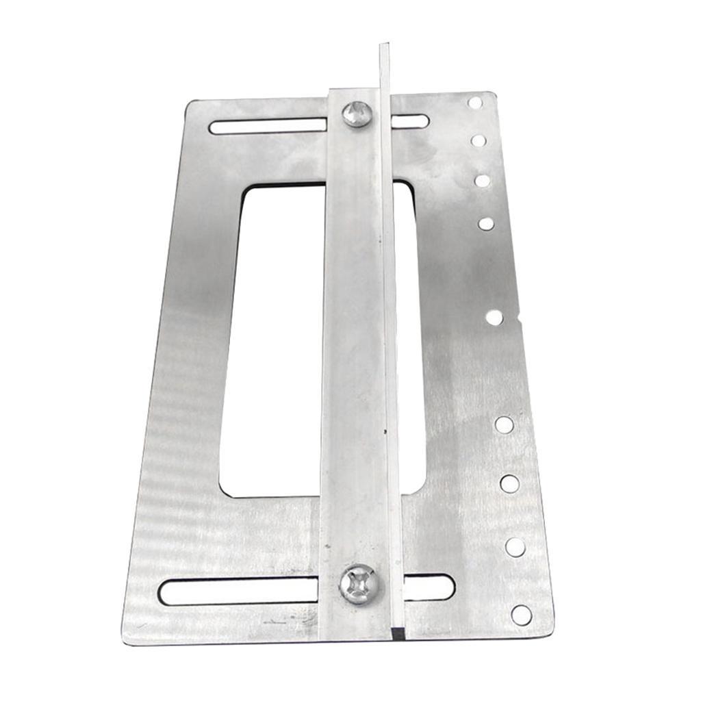 Drill Guide Punch Locator Carpentry Hole Wardrobe Hardware Jig Drawer Tool