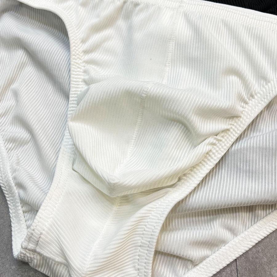 QUẦN LÓT NAM - Tam Giác Bikini Bản Nhỏ Gọn - Thun Lạnh Sọc Siêu Mát