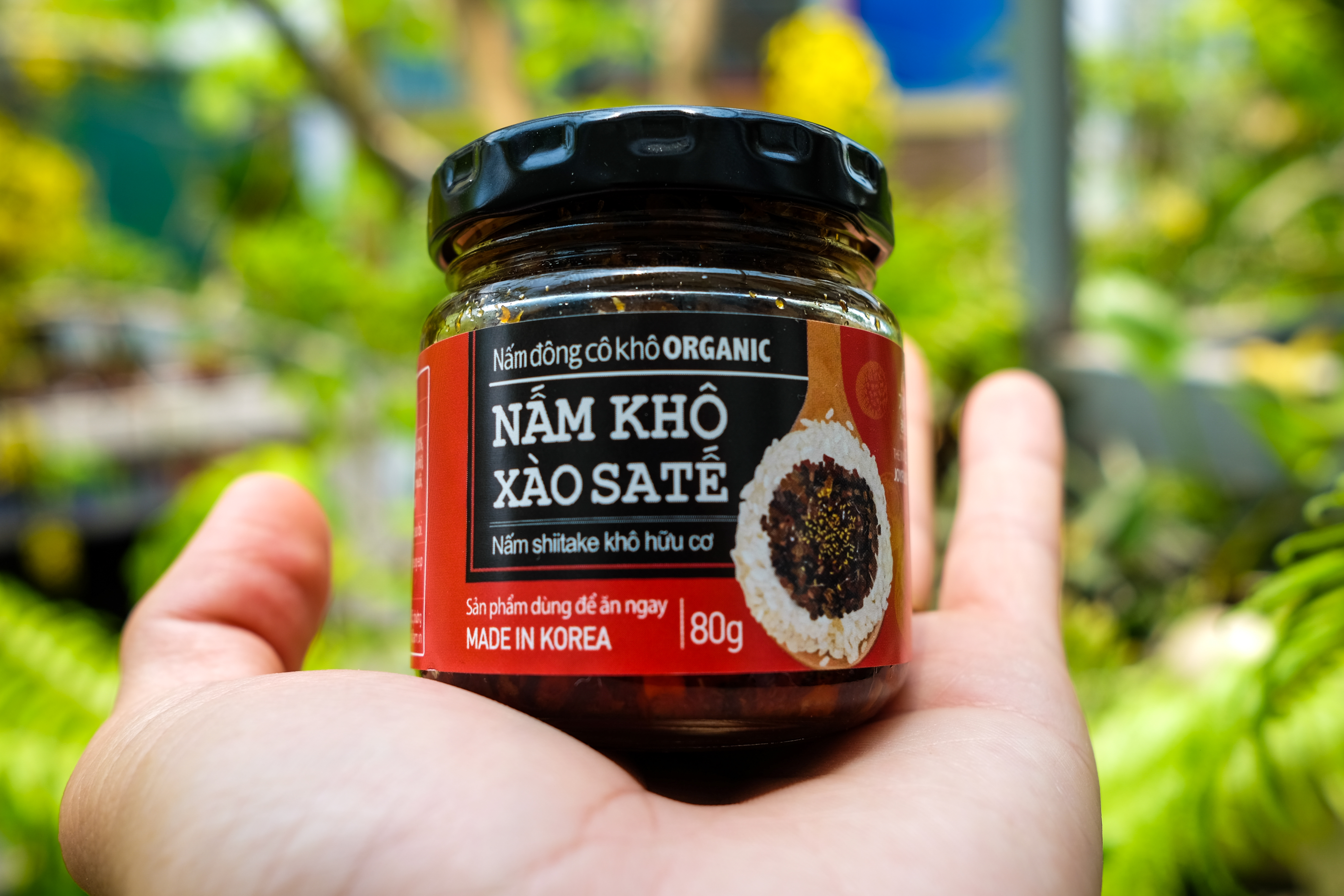 JOYFUL FARM - Nấm Đông Cô ORGANIC xào Sa tế TÔM