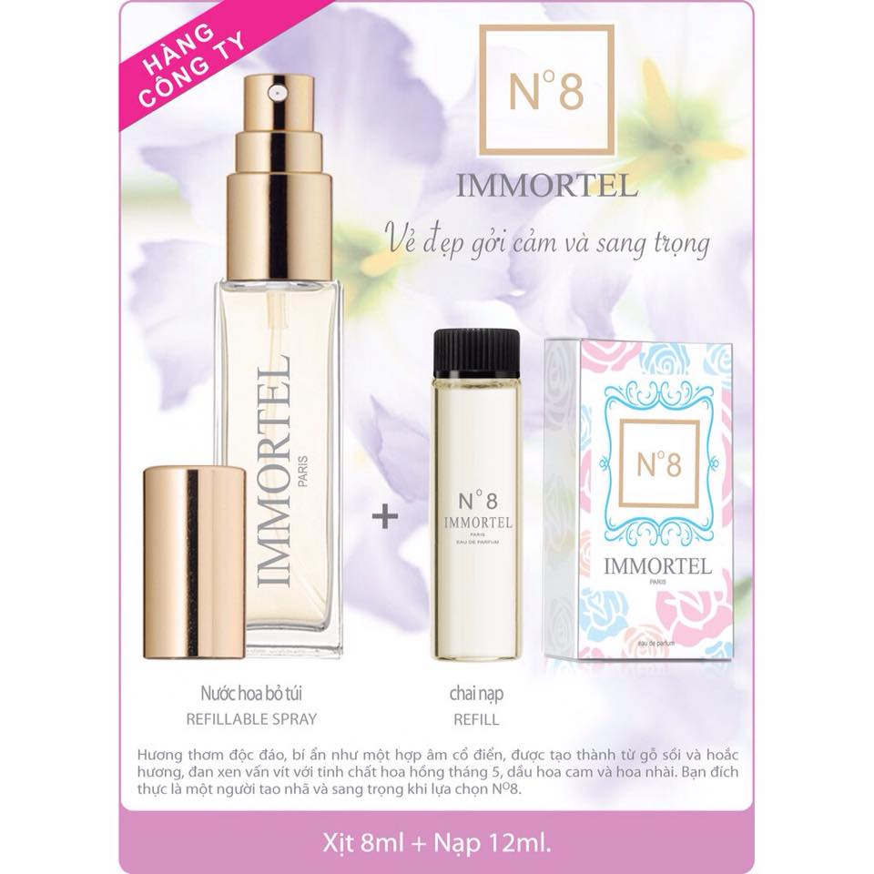 Nước Hoa IMMORTEL No8