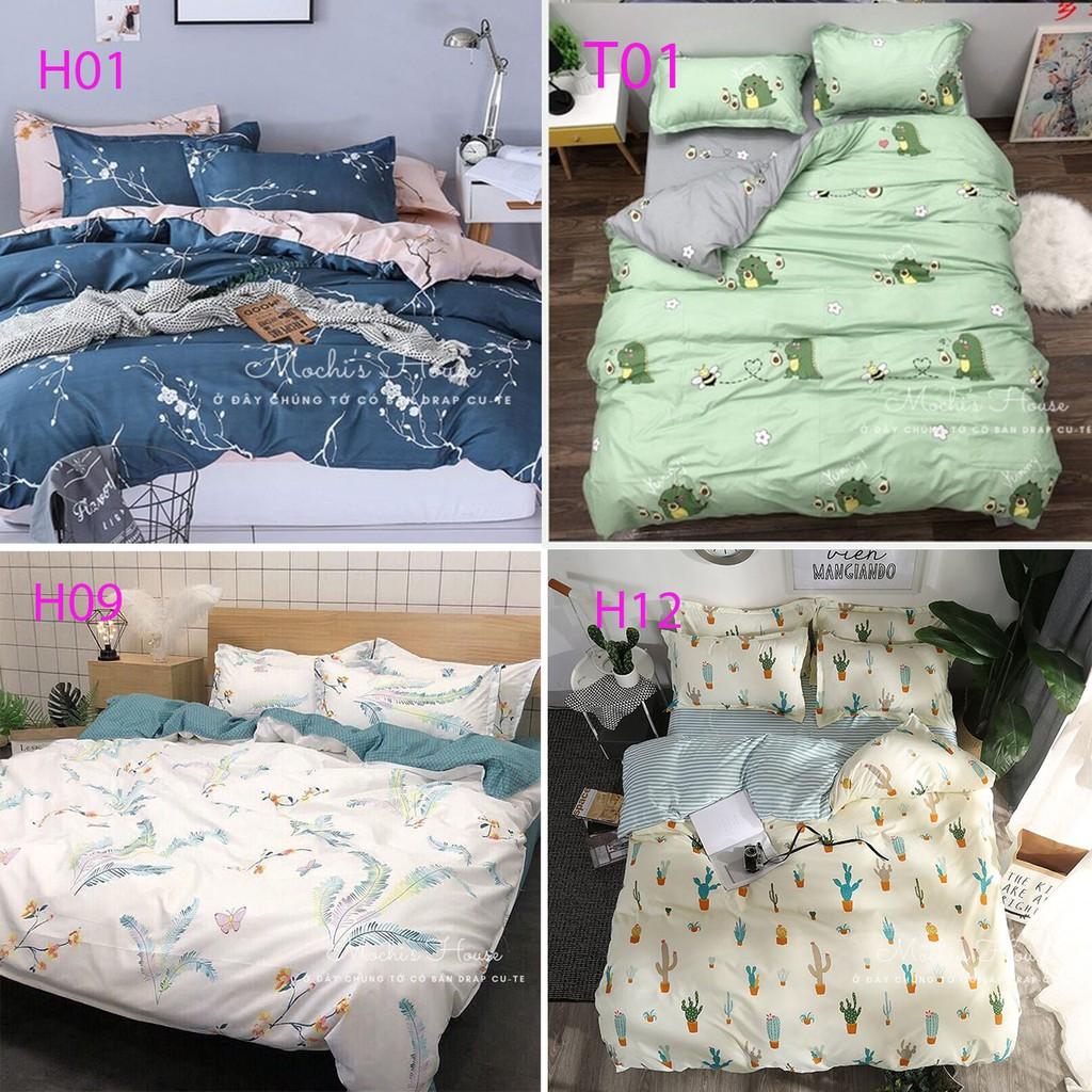 BỘ GA GỐI COTON POLY NHẬP KHẨU️miễn phí bo chun️