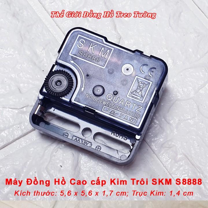 Máy Đồng Hồ KIM TRÔI SKM S8888 – Tặng Pin Và Bộ KIM HOA VĂN 