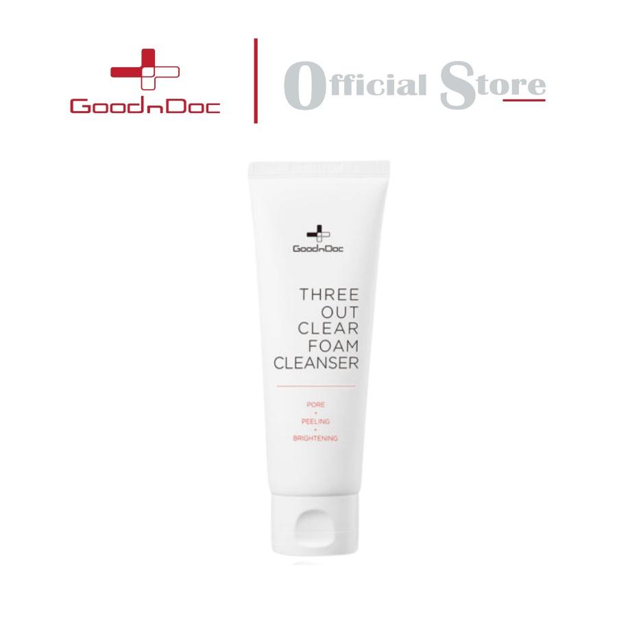 Sữa Rửa Mặt GoodnDoc Three Out Clear Foam Cleanser 125ml