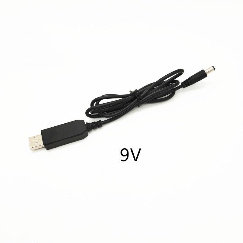 QC3.0 USB đến 5,5x2.1mm 12/9/5V 1A Bộ chuyển đổi bộ chuyển đổi nguồn cung cấp điện cho bộ định tuyến WiFi Máy ảnh LED Camera LED LED