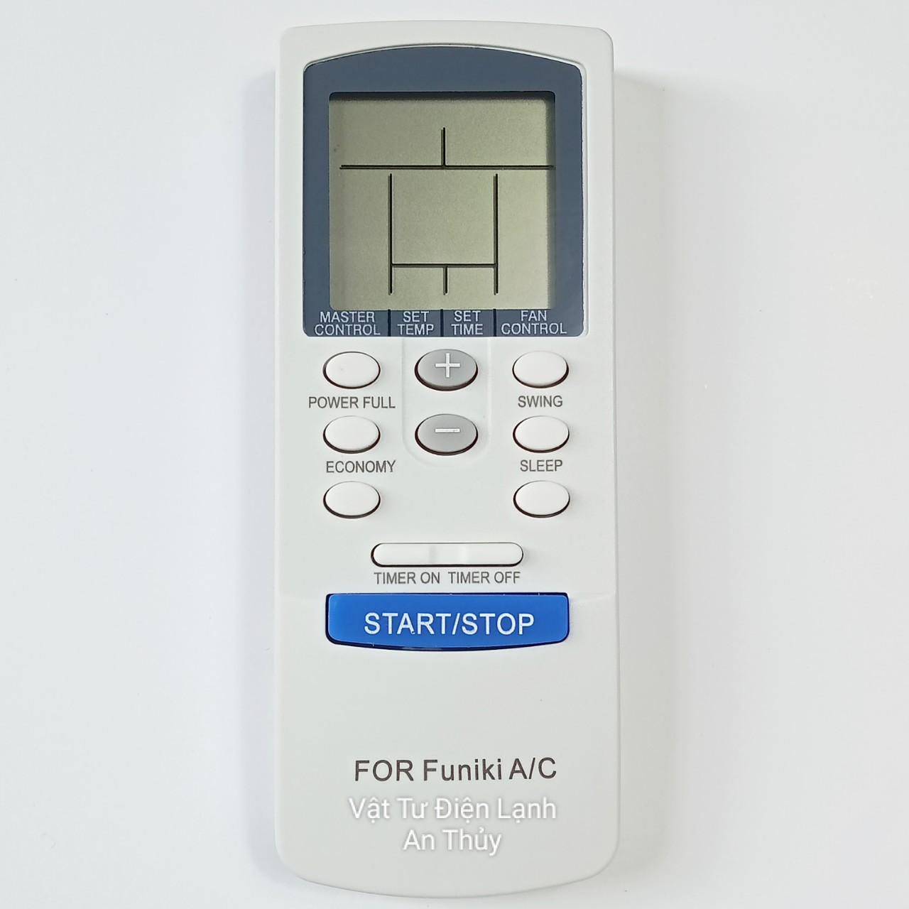 Remote máy lạnh FUNIKI nút nguồn xanh - Điều khiển máy lạnh FUNIKI - Remote điều hòa FUNIKI - Điều khiển điều hòa FUNIKI
