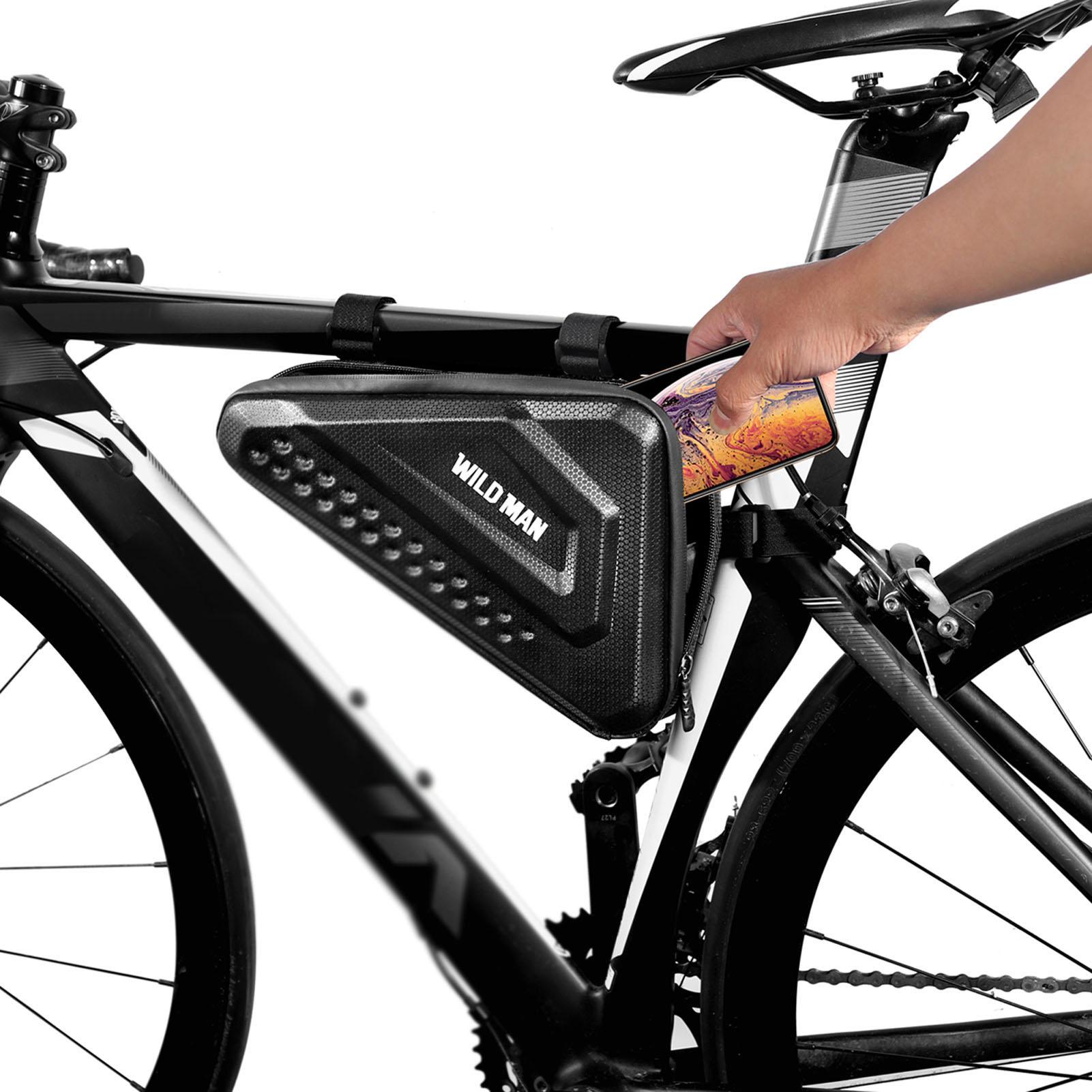 Túi cứng chống thấm phản quang đi xe đạp dễ láp đặt