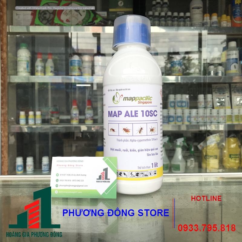 Thuốc diệt muỗi và côn trùng Map Ale 10SC-1 lít