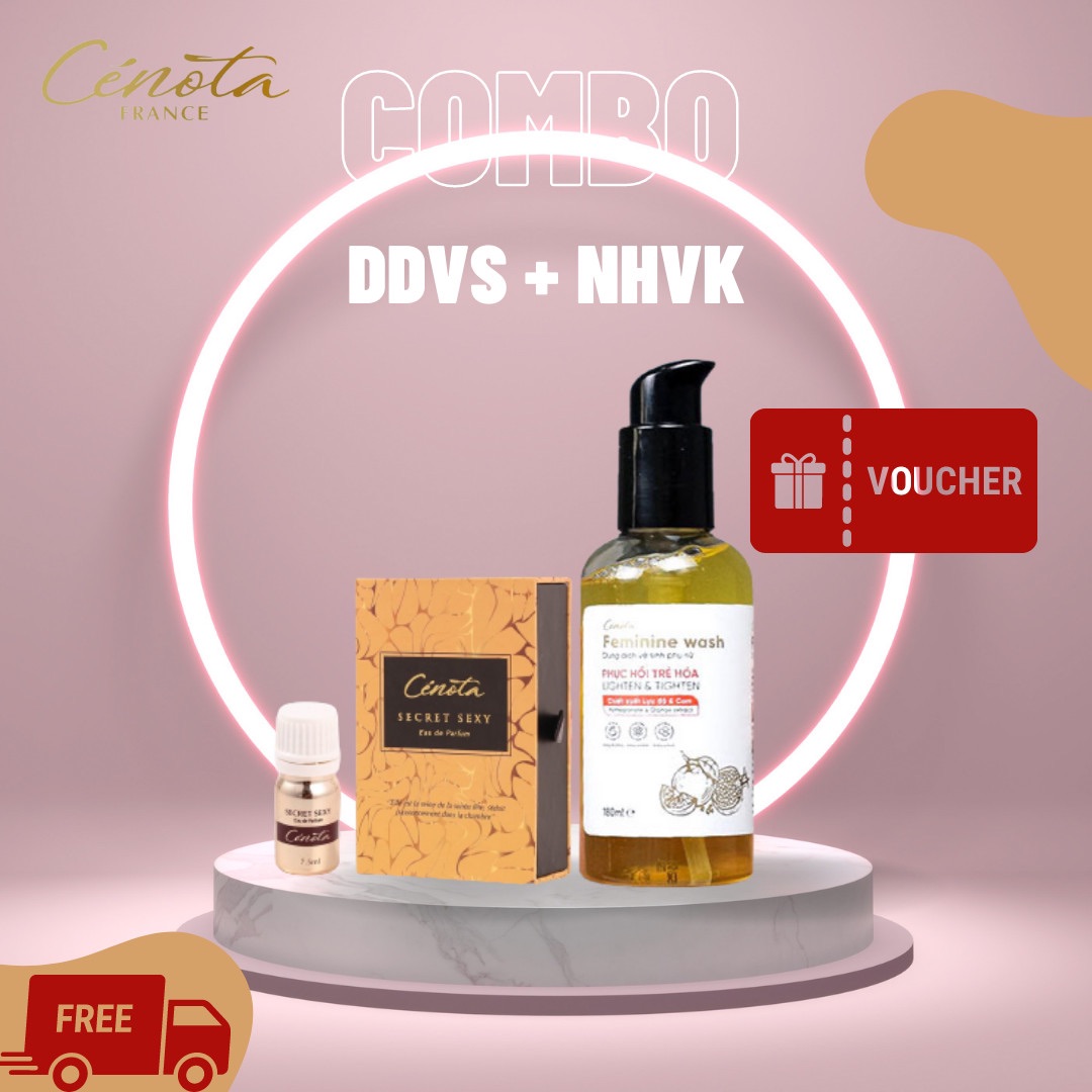 Mua Dung dịch vệ sinh phụ nữ Cenota được TẶNG KÈM Nước hoa Cenota