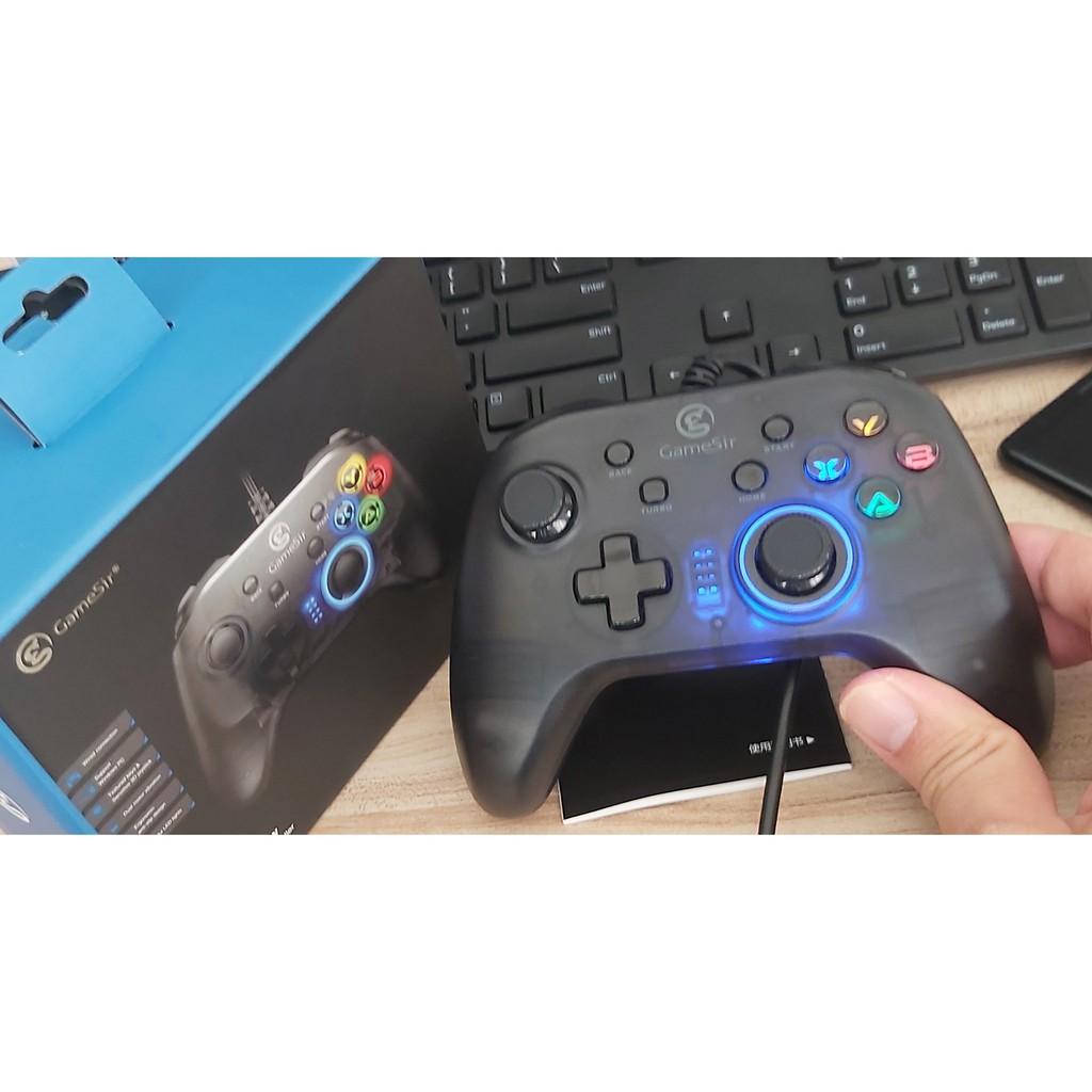 Tay cầm chơi game Gamesir G3w/ T4w - Rung mạnh - Có đèn LED