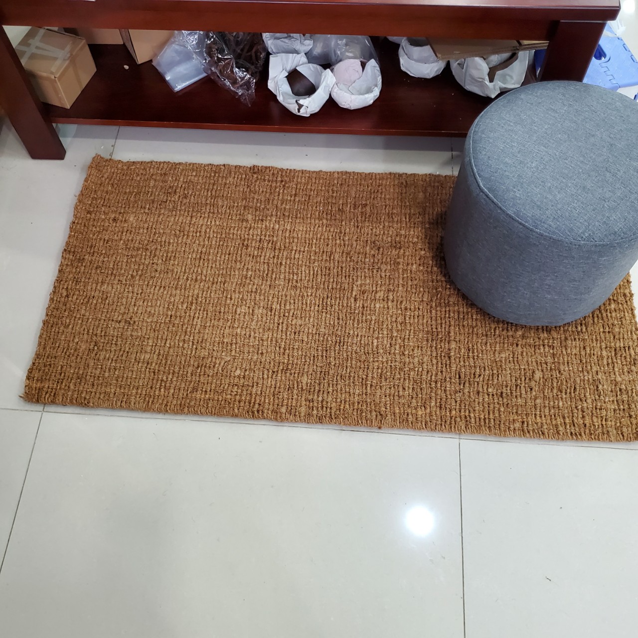 Thảm Cửa Ra Vào 1m2, Loại Thảm Dệt Thủ công từ sợi xơ dừa tự nhiên