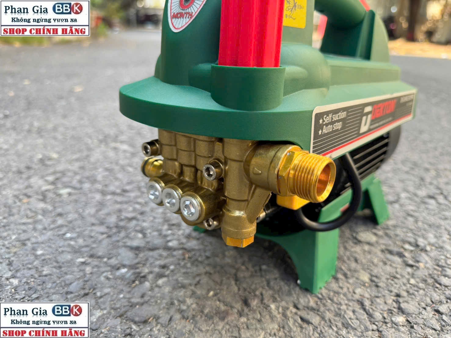 Máy Rửa Xe Gia Đình DEKTON DK-RX3001 Công suất lớn 1350w – Áp Lực Mạnh, Bền Bỉ Bảo hành 1 năm - Thế Hệ Mới