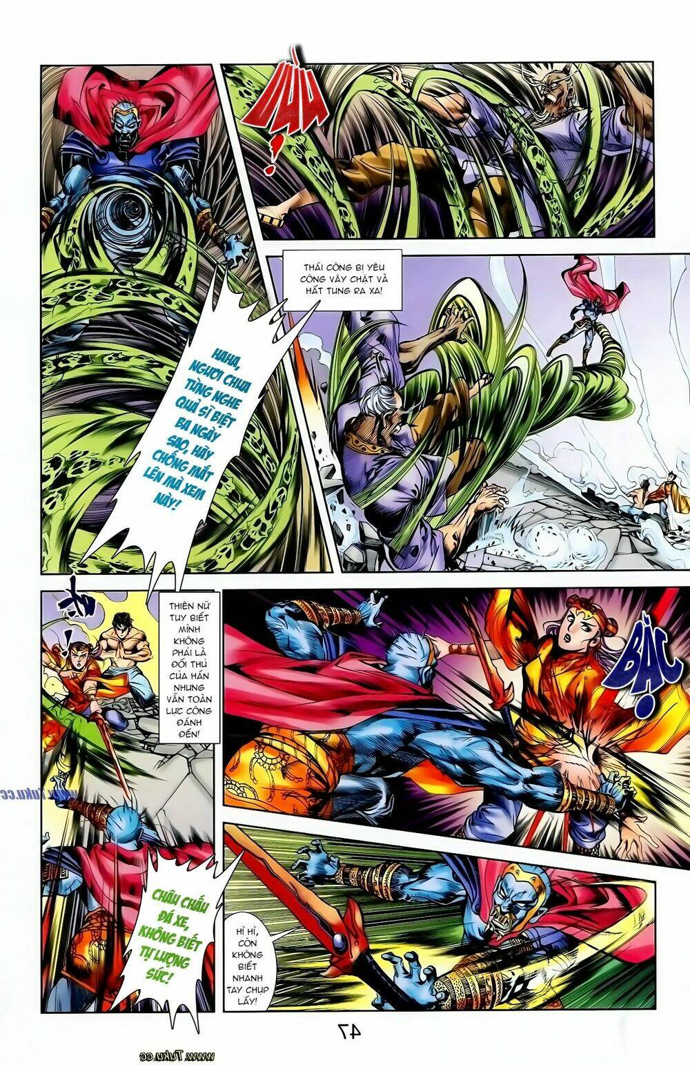 thiên tử truyền kỳ 1 - cơ phát khai chu bản chapter 120 14