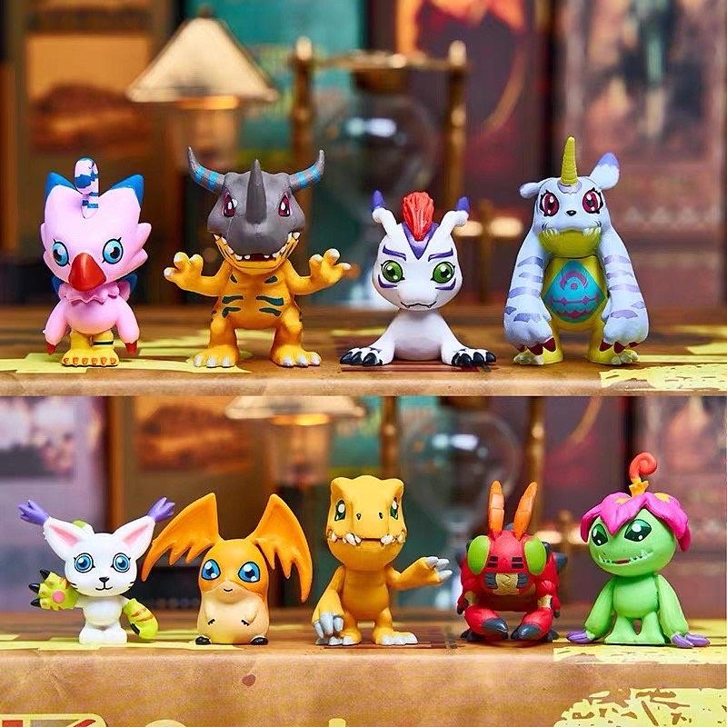 Mô hình búp bê trang trí Digimon đồ chơi Gacha