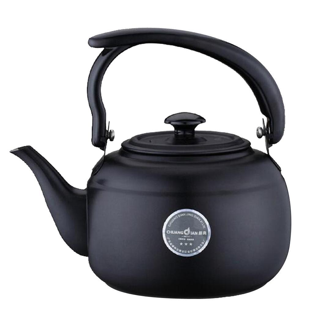 2-3pack 1L Stainless Steel Teapot Kitchen Tea Kettle Metal Stovetop Tea Pot