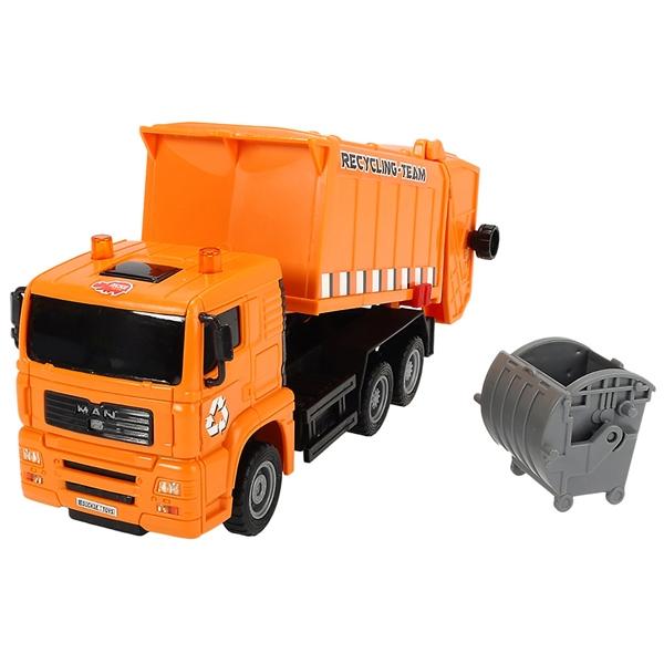 Đồ Chơi Mô Hình Xe Tải Heavy City Truck - Dickie Toys 203744003 - Xe Rác