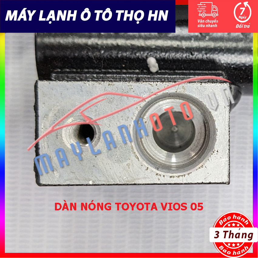 Dàn (giàn) nóng Toyota Vios 2005 Hàng xịn Thái Lan (hàng chính hãng nhập khẩu trực tiếp)