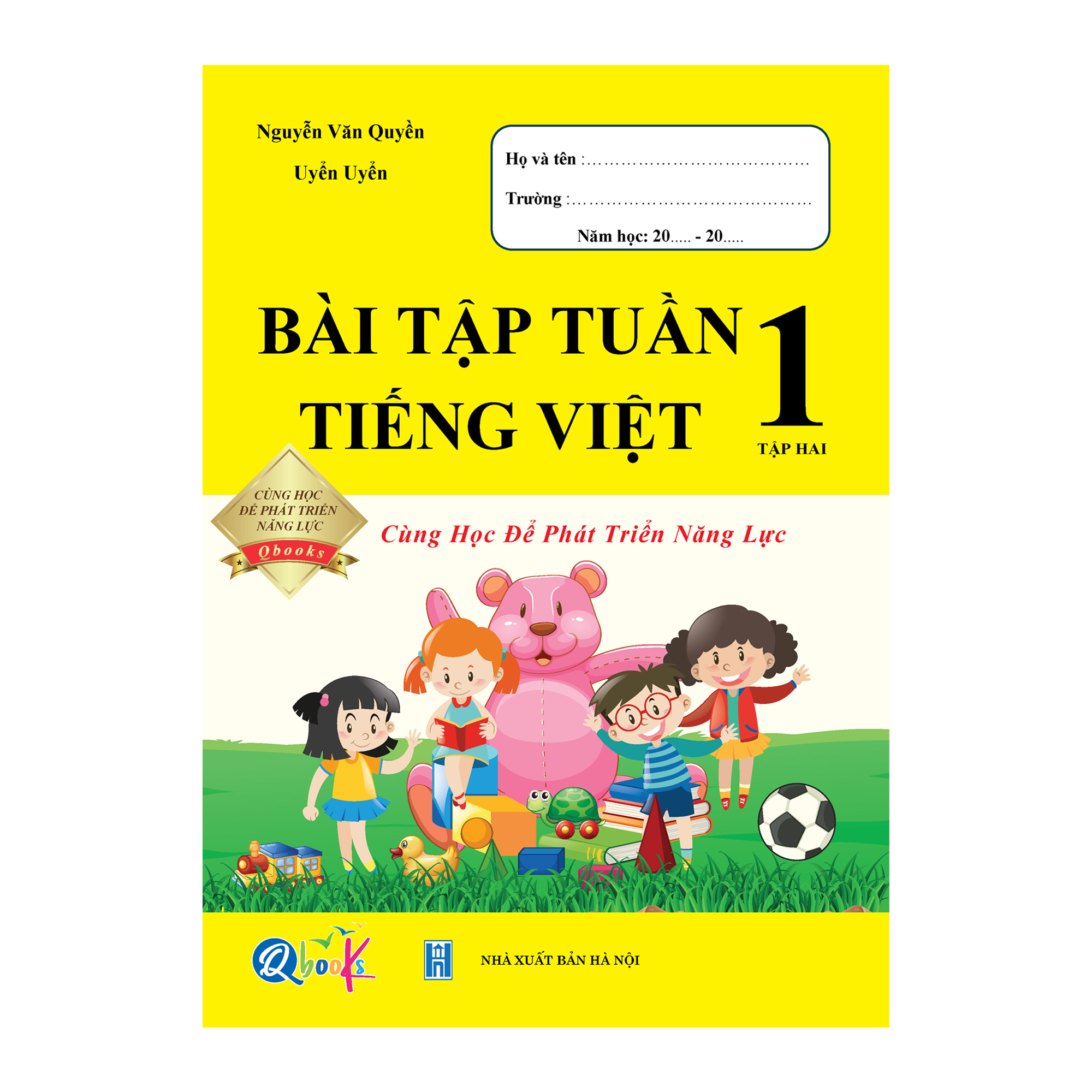 Combo Bài Tập Tuần Toán, Tiếng Việt Lớp 1 - Cùng Học Để Phát Triển Năng Lực - Học kì 2