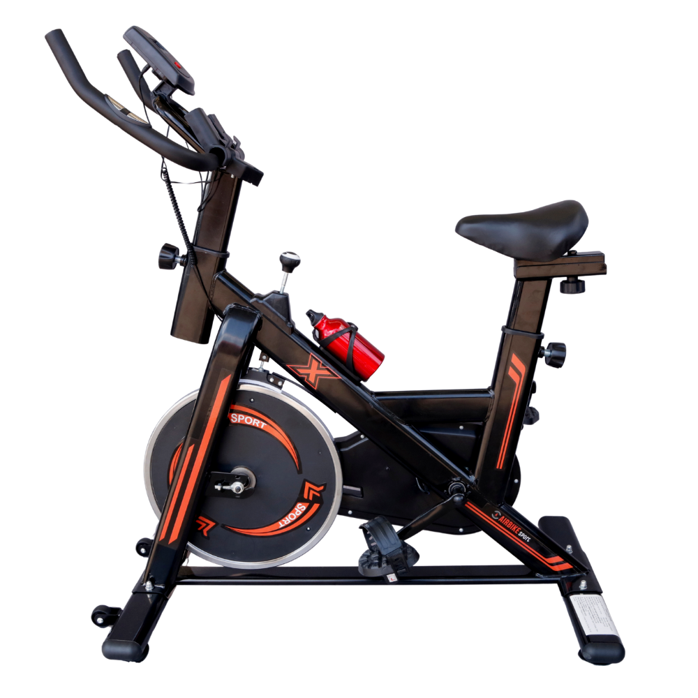 Xe Đạp Tập Thể Dục AriBike Sport. Mk 294- Mẫu mới có già để điện thoại - đồng hồ đo nhịp tim thời gian. tốc độ quãng đường tiêu hao calori