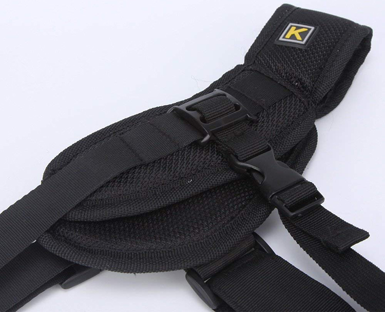 Quick Strap Chống Mỏi Double Quickstrap (Đen) - Hàng Nhập Khẩu