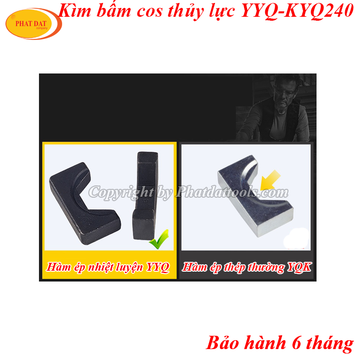 Kìm Bấm Cốt Thủy Lực PADA YQK240