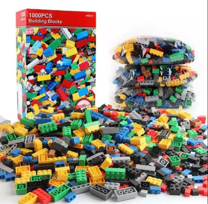 Bộ lắp ghép 1000 chi tiết sáng tạo cho trẻ thông minh