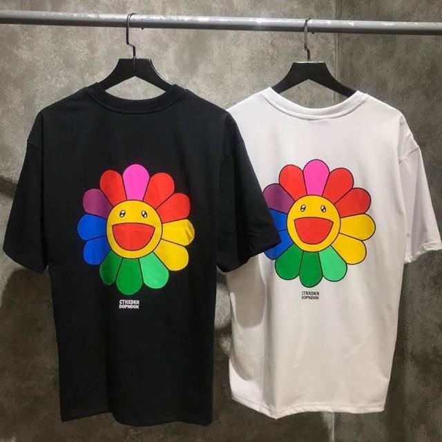 Áo thun in hình hoa mặt trời unisex