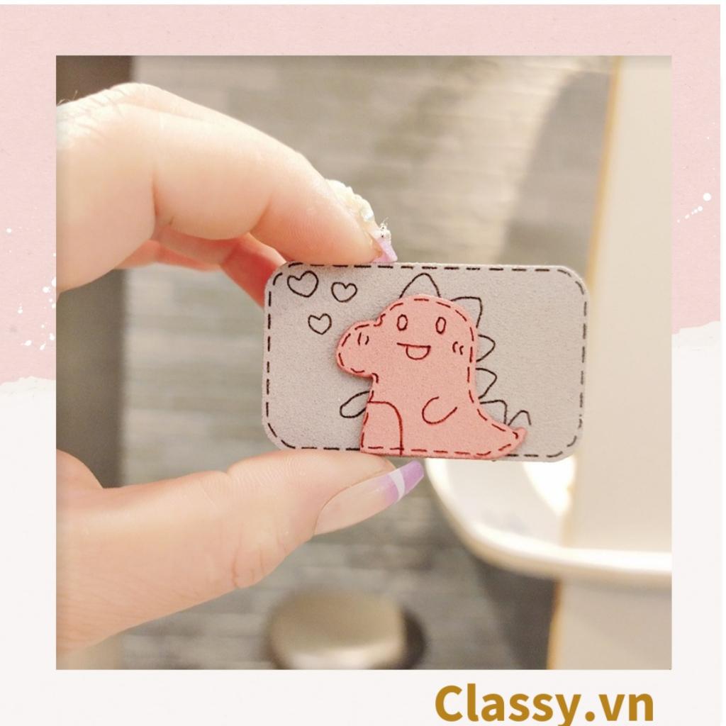 Miếng dán tóc Classy mái một mặt vải in hình hoạt hình PK915