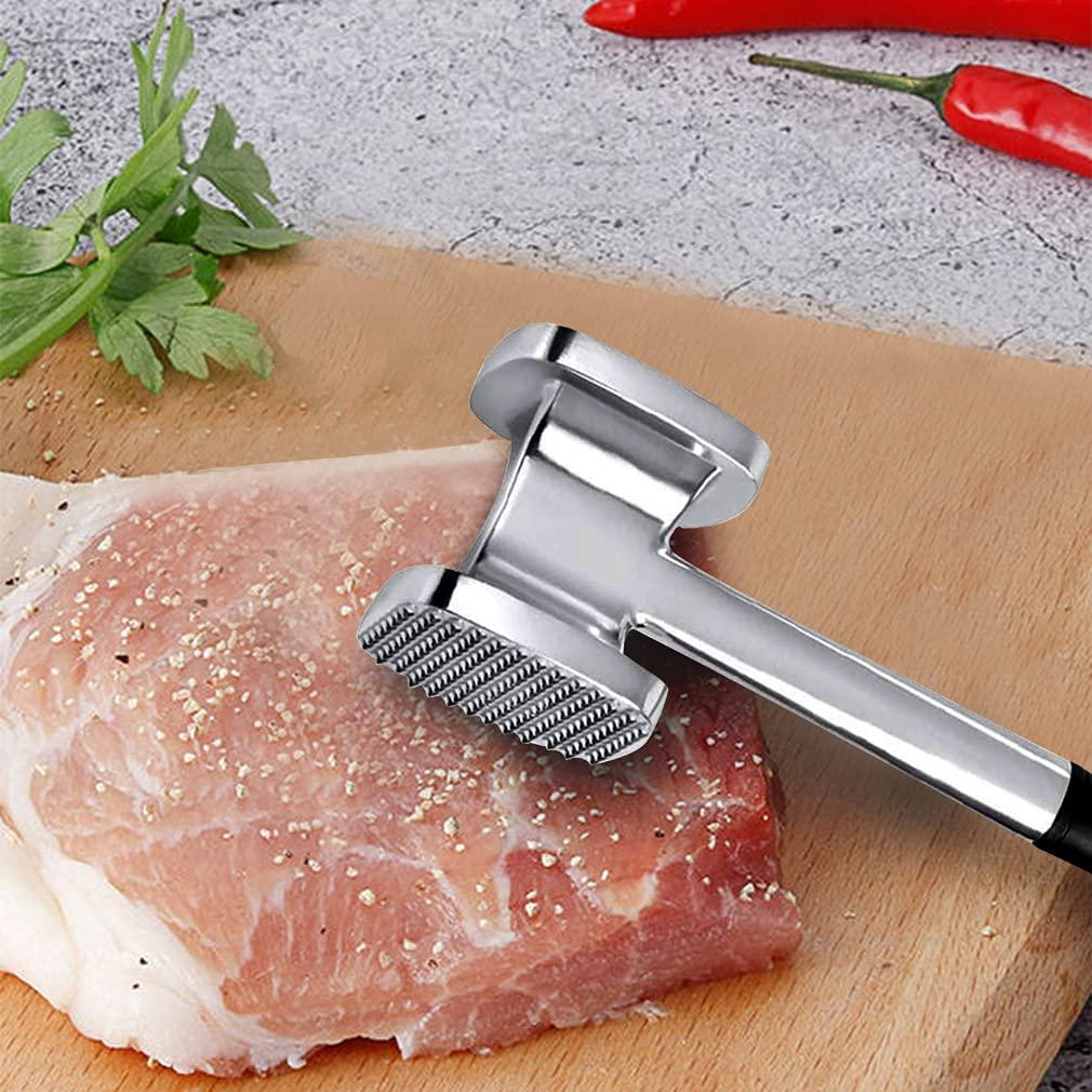 Búa với chất kích thích thịt, hạ thịt hợp kim loại cứng, búa đập thịt cho thịt bò, thịt gà, cá và thịt heo