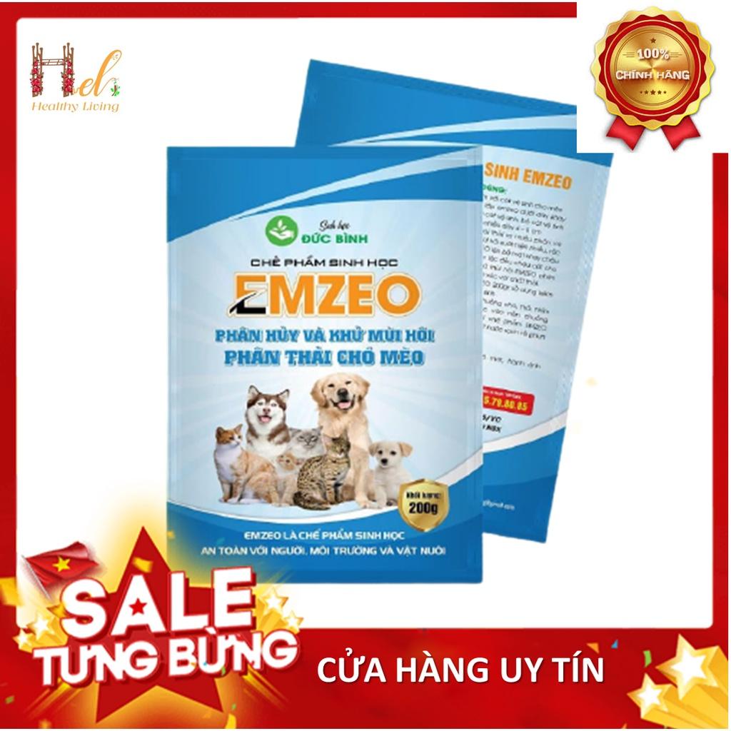 Chế Phẩm Vi Sinh EMZEO Khử Mùi Hôi Phân Chó Mèo Và Thú Cưng