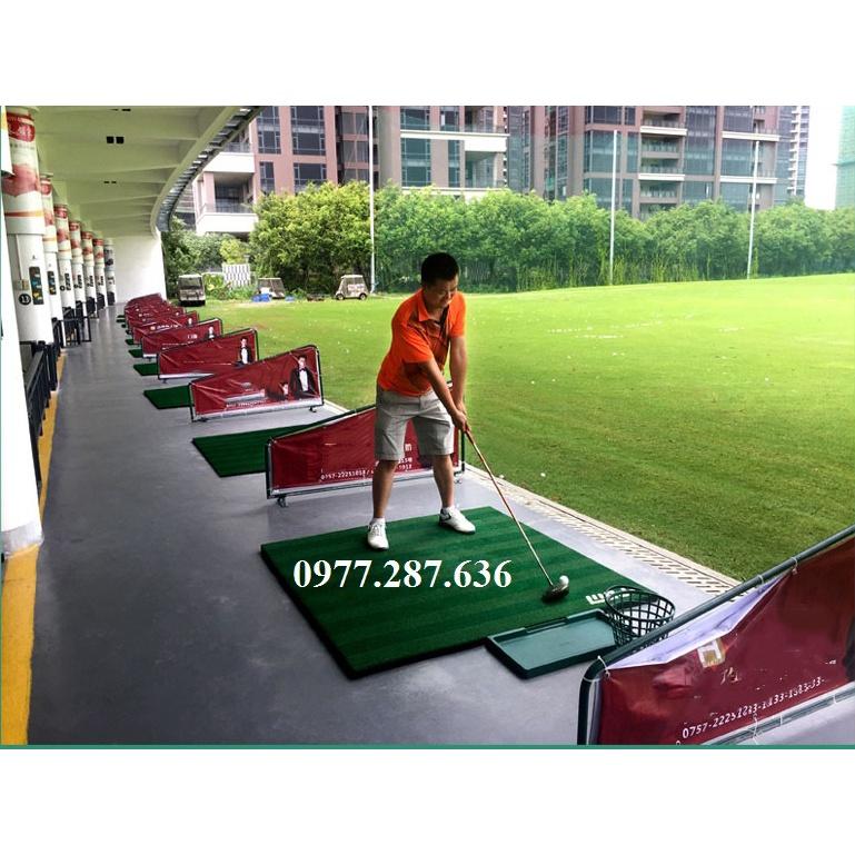 Thảm Tập Swing Golf PGM 2D Trong Nhà Ngoài Trời Di Động Mini Chất Liệu Cao Su Đàn Hồi Cực Tốt TT015 - Hàng Chính Hãng